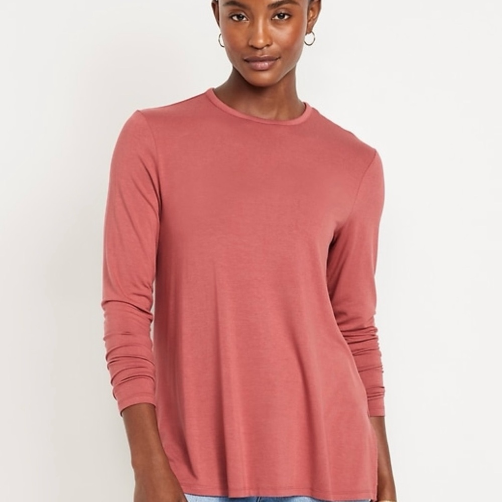 Old Navy Luxe Tunic T-Shirt, Size XL NWT